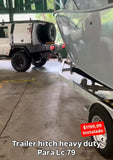 Tráiler hitch heavy duty para LC 79 (instalado)