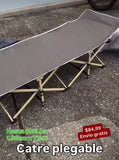 Cama plegable para camping