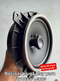 Bocinas plug and play para Toyota y Lexus (el par)