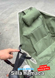 Silla hamaca o mecedora para camping