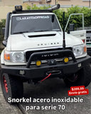 Snorkel de acero inoxidable para LC serie 70