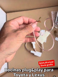Bocinas plug and play para Toyota y Lexus (el par)