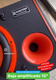 Bajo amplificado 10¨ 1500 watts