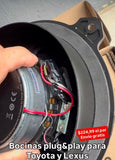 Bocinas plug and play para Toyota y Lexus (el par)