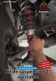 Kit de suspensión 2” ajustable (instalada)