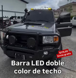 Barra LED doble color de techo