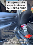 Combo de sonido premium con pantalla 9”