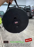 Toilet plegable