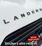 Stickers alto relieve para Toyota