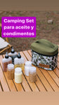 Camping Set para Aceites y Condimentos