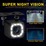 Cámara Chica de Visión Trasera de 8 LED Visión Nocturna de Alta Definición