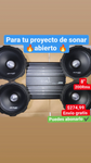 Cuatro Medios 8" con Amplificador